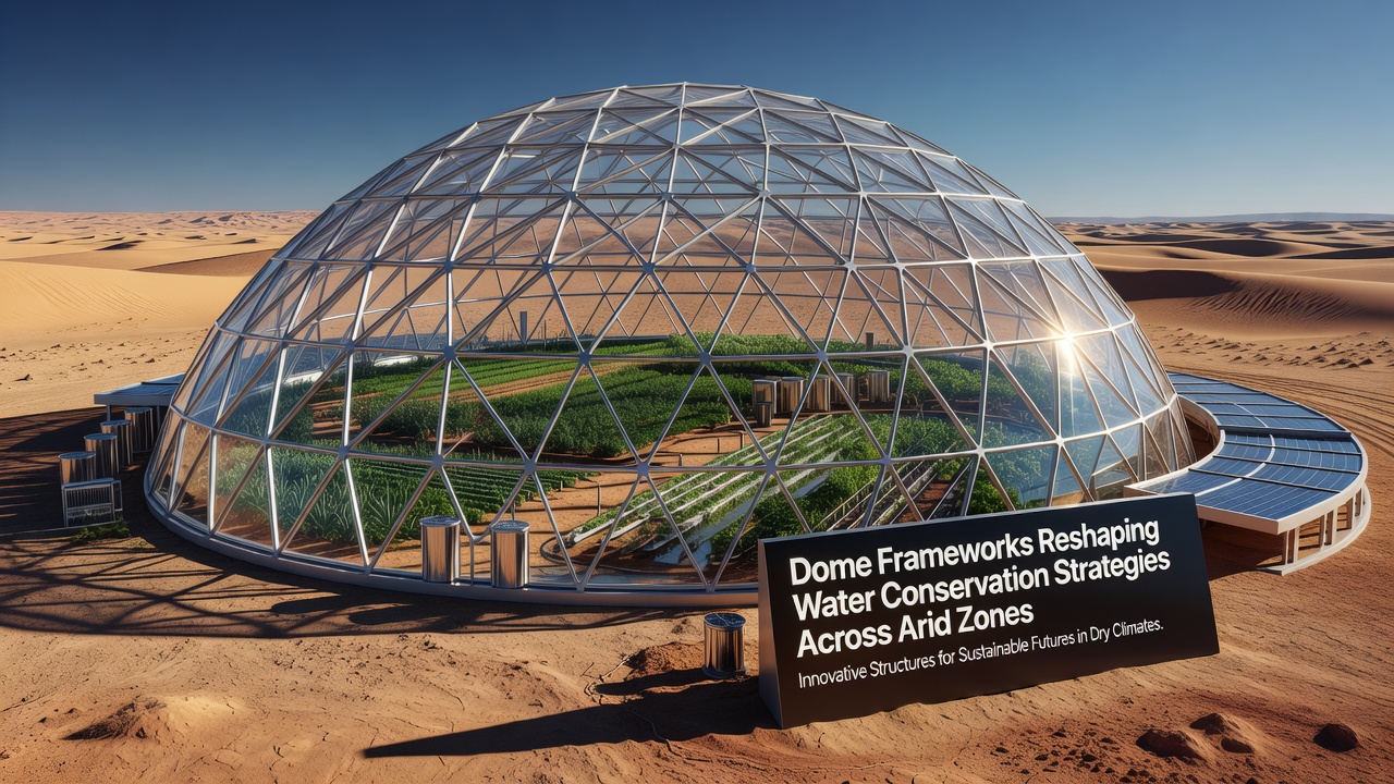 Dome Frameworks Reshaping Water Conservation Strategies Across Arid Zones